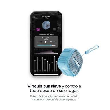 PARLANTE BLUETOOTH SLEVE MOBILE BOOM MINI 3W - 4