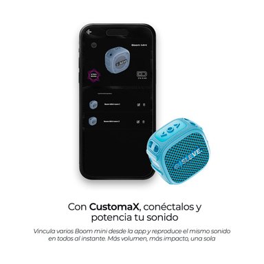 PARLANTE BLUETOOTH SLEVE MOBILE BOOM MINI 3W - 5