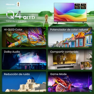 TELEVISOR SMART TV HISENSE FULL HD 50” 50Q4SV - 2