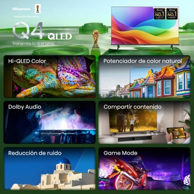 TELEVISOR FHD QLED 43" 43Q4SV HISENSE - 2