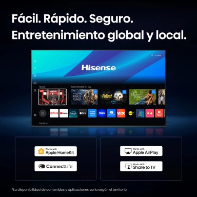 TELEVISOR FHD QLED 43" 43Q4SV HISENSE - 6