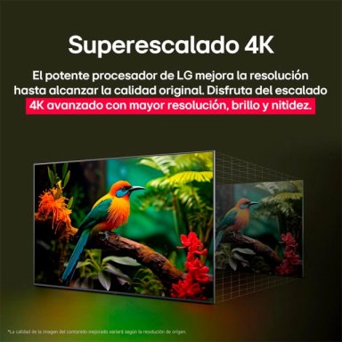 TELEVISOR SMART TV LG QNED 4k 55" 55QNED73ASA CON THINQ AI - 9