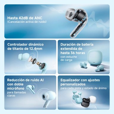AUDÍFONOS XIAOMI IN EAR BUDS 8 LITE BLUETOOTH - 3