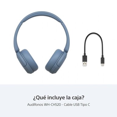 AUDÍFONOS SONY OVER-EAR WH-CH520 BLUETOOTH - 10