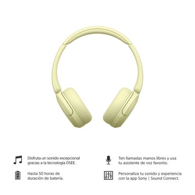 AUDÍFONOS SONY OVER-EAR WH-CH520 BLUETOOTH - 3