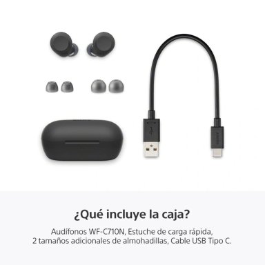 AUDÍFONOS SONY IN EAR WF-C710N ROSADO - 11