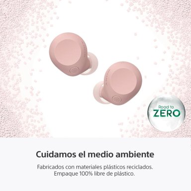 AUDÍFONOS SONY IN EAR WF-C710N ROSADO - 12