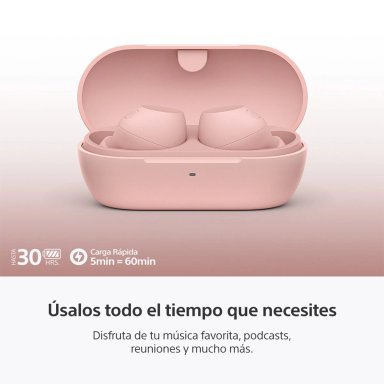 AUDÍFONOS SONY IN EAR WF-C710N ROSADO - 6
