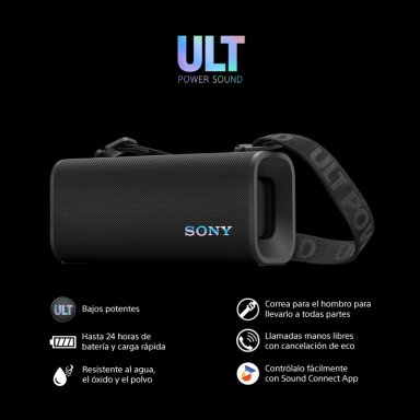 PARLANTE PORTÁTIL SONY SRS-ULT30/BCLA NEGRO - 2