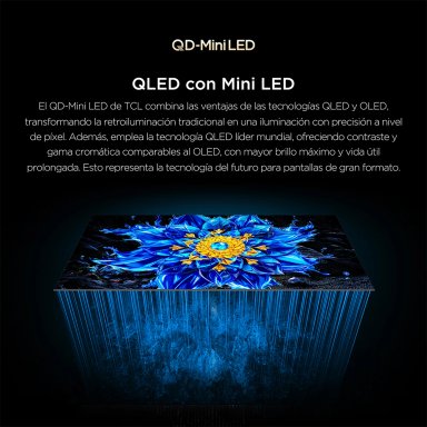 TELEVISOR SMART TV TCL 4K ULTRA HD 98" QD-MINILED 98P8L - 4