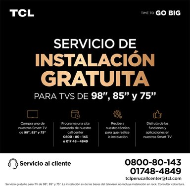 TELEVISOR SMART TV TCL 4K ULTRA HD 75" QLED 75P7L - 5