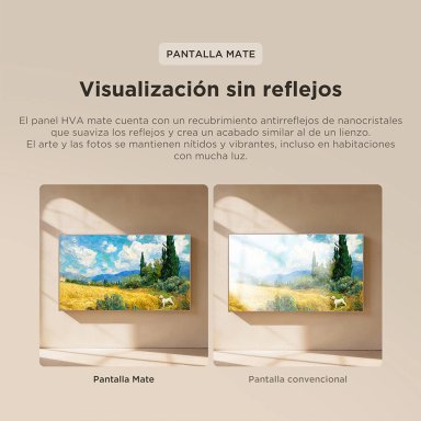 TELEVISOR TCL ART TV 4K 55" QD MINILED 55A400 PRO - 10