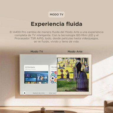 TELEVISOR TCL ART TV 4K 65" QD MINILED 65A400 PRO - 11