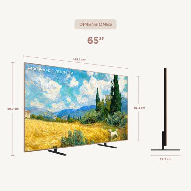 TELEVISOR TCL ART TV 4K 65" QD MINILED 65A400 PRO - 4