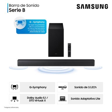 SOUNDBAR SAMSUNG SERIE B 3.1 CH. B650F (2025) - 2