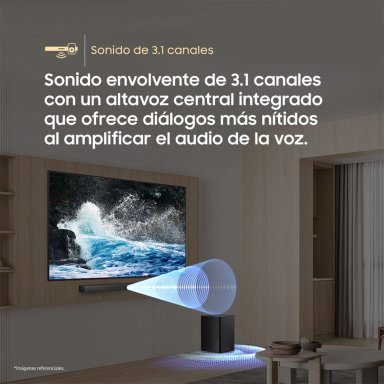 SOUNDBAR SAMSUNG SERIE B 3.1 CH. B650F (2025) - 6