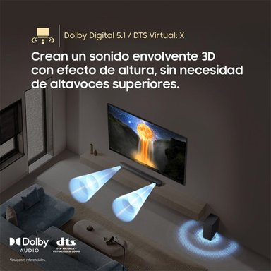 SOUNDBAR SAMSUNG SERIE B 3.1 CH. B650F (2025) - 8