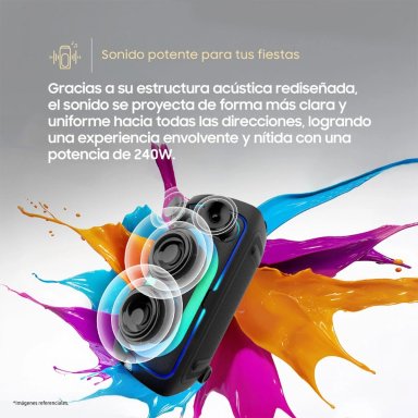PARLANTE BLUETOOTH SAMSUNG MX-ST50F 240W - 4