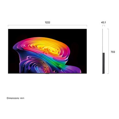 TELEVISOR SMART TV LG OLED EVO AI 4k 55" OLED55C6PSA CON THINQ AI (2026) - 4