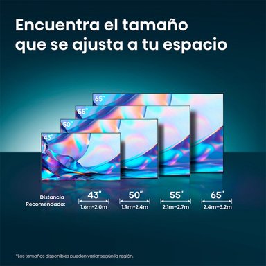 TELEVISOR SMART TV HISENSE 4K ULTRA HD 55” 55QD5SV - 8