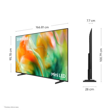 TELEVISOR SMART TV SAMSUNG 4K ACTIVE HDR 75” UN75M80HAGXPE - 3