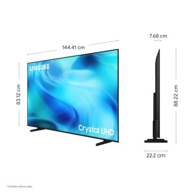 TELEVISOR SMART TV SAMSUNG 4K ACTIVE HDR 65” UN65U8000HGXPE - 2
