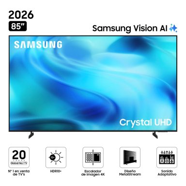 TELEVISOR SMART TV SAMSUNG 4K ACTIVE HDR 85” UN85U8000HGXPE - 2