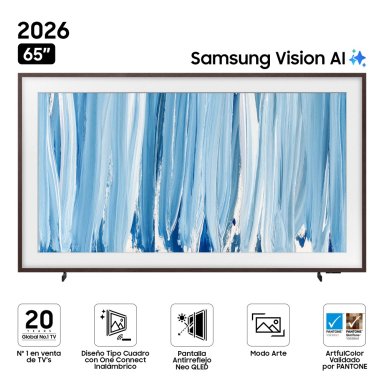 TELEVISOR SMART TV SAMSUNG 4K ACTIVE HDR 65" THE FRAME PRO LS03HW VISION AI (2026) - 2