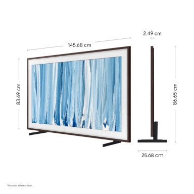 TELEVISOR SMART TV SAMSUNG 4K ACTIVE HDR 65" THE FRAME PRO LS03HW VISION AI (2026) - 3