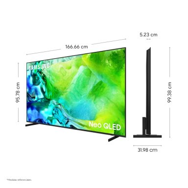 TELEVISOR SMART TV SAMSUNG 4K ACTIVE HDR 75” QN75QN80HAGXPE - 3