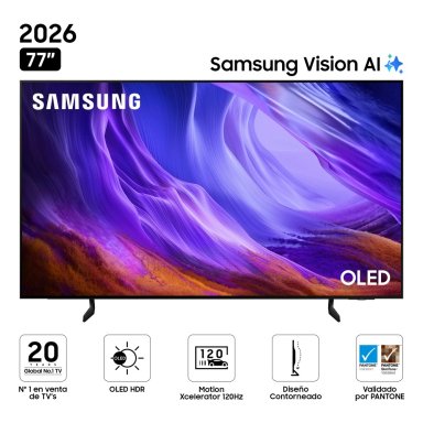 TELEVISOR SMART TV SAMSUNG 4K ACTIVE HDR 77” QN77S85HAEXPE - 2