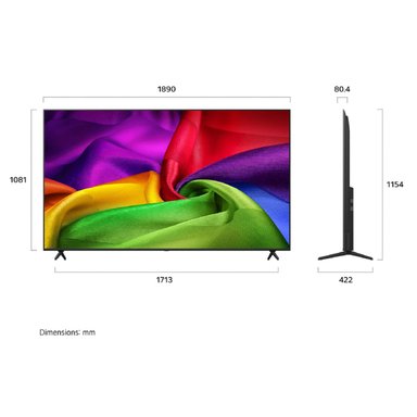 TELEVISOR SMART TV LG 4K ULTRA HD 85” 85NU800BPSB - 2