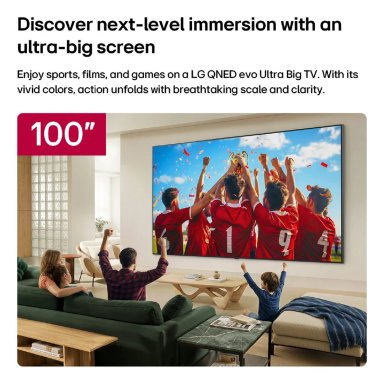 TELEVISOR SMART TV LG 4K ULTRA HD 100” 100QNED85BS - 4