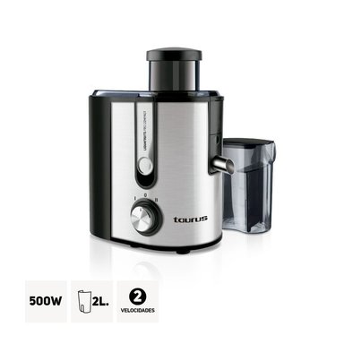 EXTRACTOR DE JUGO TAURUS 500 W LIQUAFRUITS PRO COMPACT