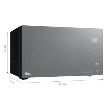 HORNO MICROONDAS LG 25L MS2596DIR EASYCLEAN NEGRO - 2