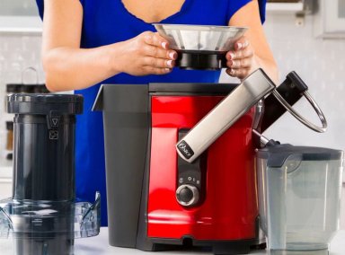 EXTRACTOR DE JUGOS EASY CLEAN 1000W ROJO FPSTJE318R OSTER - 4