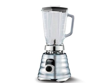 LICUADORA OSTER CLÁSICA 3 VELOCIDADES VASO VIDIRIO CROMADA 4655 - 2