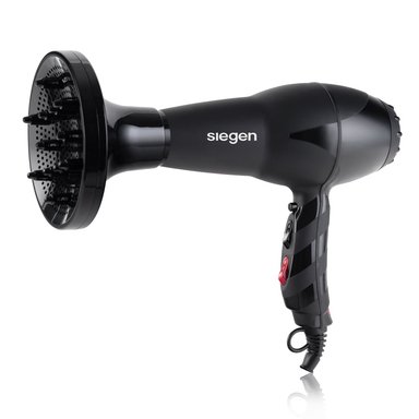 SECADORA CABELLO SIEGEN SG-3110 2000W GENERADOR IONES NEGATIVOS - 2