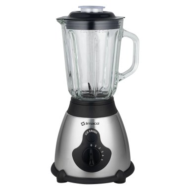 LICUADORA IMACO BLS509 1.5L 450W ACERO CON VASO DE VIDRIO - 2