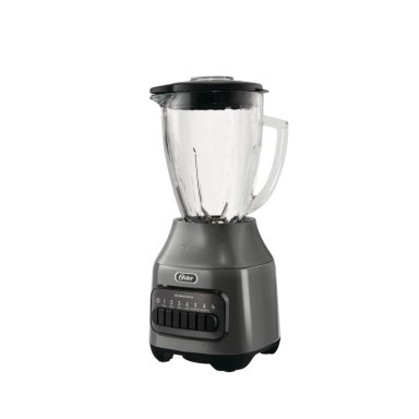 LICUADORA OSTER 6 VELOCIDADES + PULSO CON VASO DE VIDRIO BLSTPEG-GPB GRIS - 4