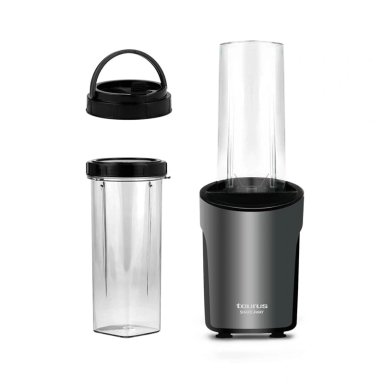 LICUADORA TAURUS SHAKE AWAY 2.0 1 VELOCIDAD 600 ML + VASO PORTÁTIL ADICIONAL - 2