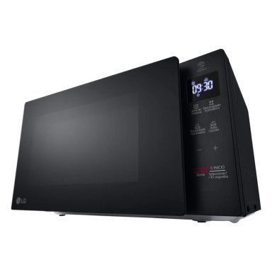 HORNO MICROONDAS LG 20L MS2032GAS EASYCLEAN NEGRO - 4