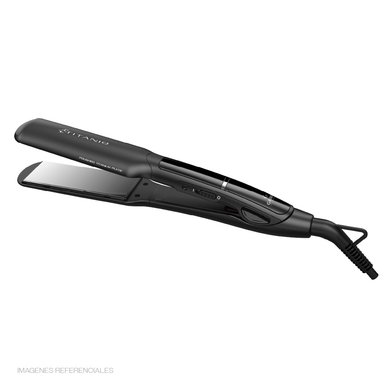 PLANCHA CABELLO GAMA PATINES ULTRA ANCHOS DE SILK-CHROME X-WIDE TITANIO - 2