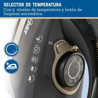 PLANCHA DE VAPOR OSTER PRESSXPRES SUELA CERÁMICA PARTÍCULAS DE DIAMANTE GCSTPX900B - 6