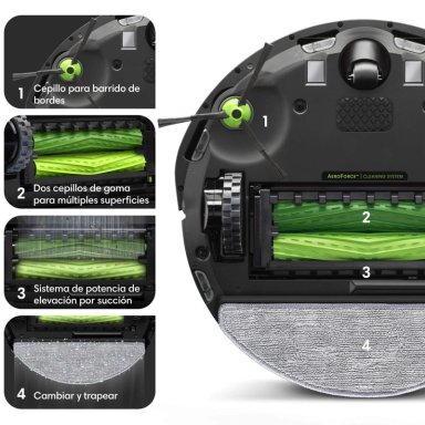 ASPIRADORA IROBOT INALÁMBRICA ROOMBA COMBO I5 PLUS - 4
