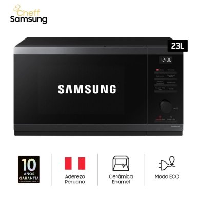 MICROONDAS SAMSUNG 23L MS23DG4504AGPE CHEF ACERO INOXIDABLE