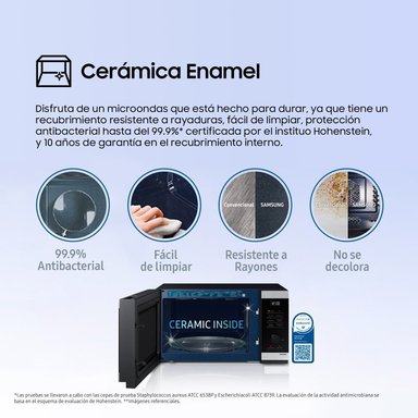 HORNO MICROONDAS CHEFF SAMSUNG 32L MG32DG4524ATPE CON DORADOR - 8