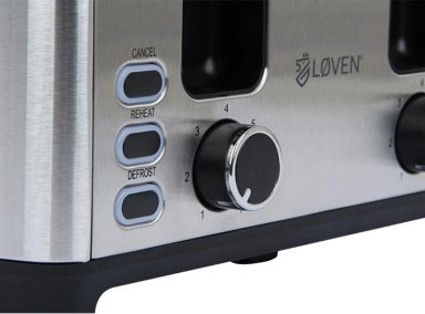 TOSTADORA LOVEN 4 REBANADAS PRO21 1600W - 3