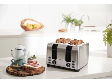 TOSTADORA LOVEN 4 REBANADAS PRO21 1600W - 5