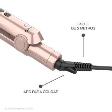 PLANCHA CABELLO GAMA WAVER & BRUSH KERATION - 7